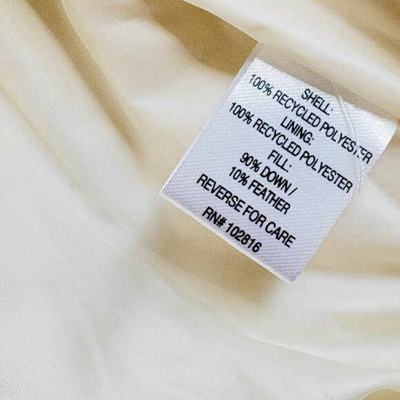 Garnet Hill Womens Goose Down Puffer Jacket Size XL - Picture 8 of 12